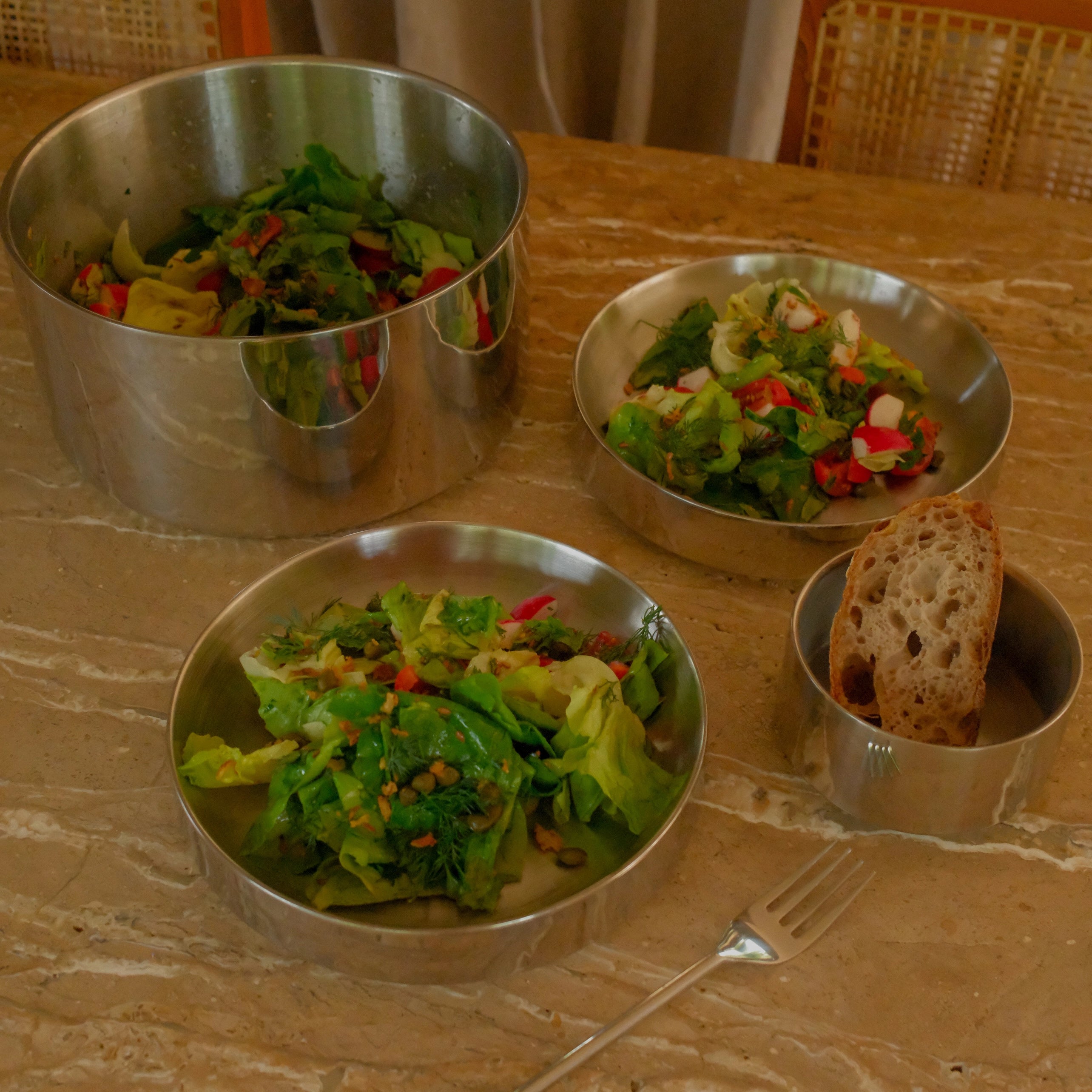 vita - edelstahl grand bowl