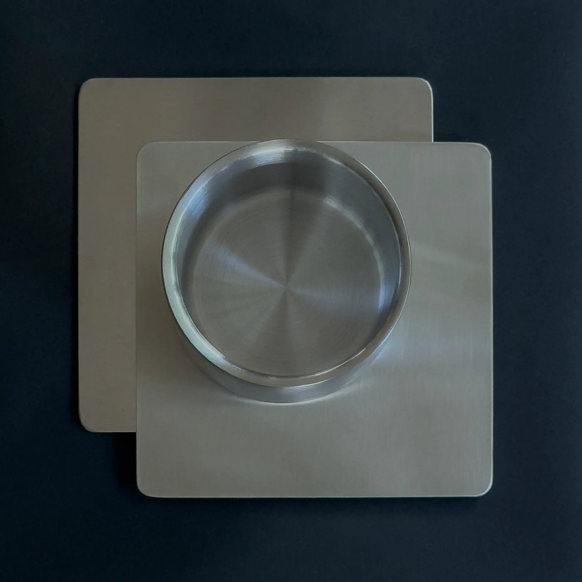 vita - steel saucer magna brushed