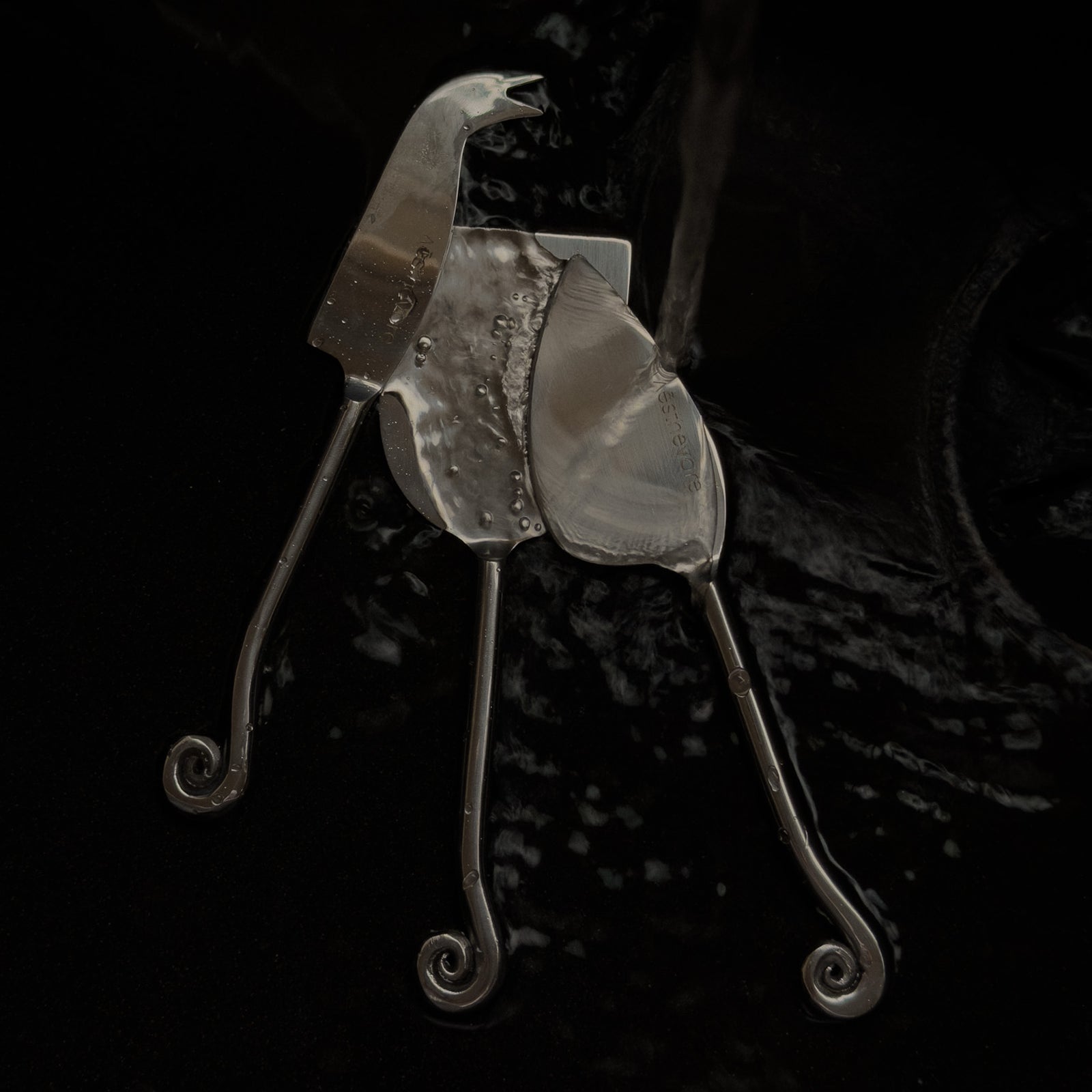 cyclus käsemesser besteckset - edelstahl