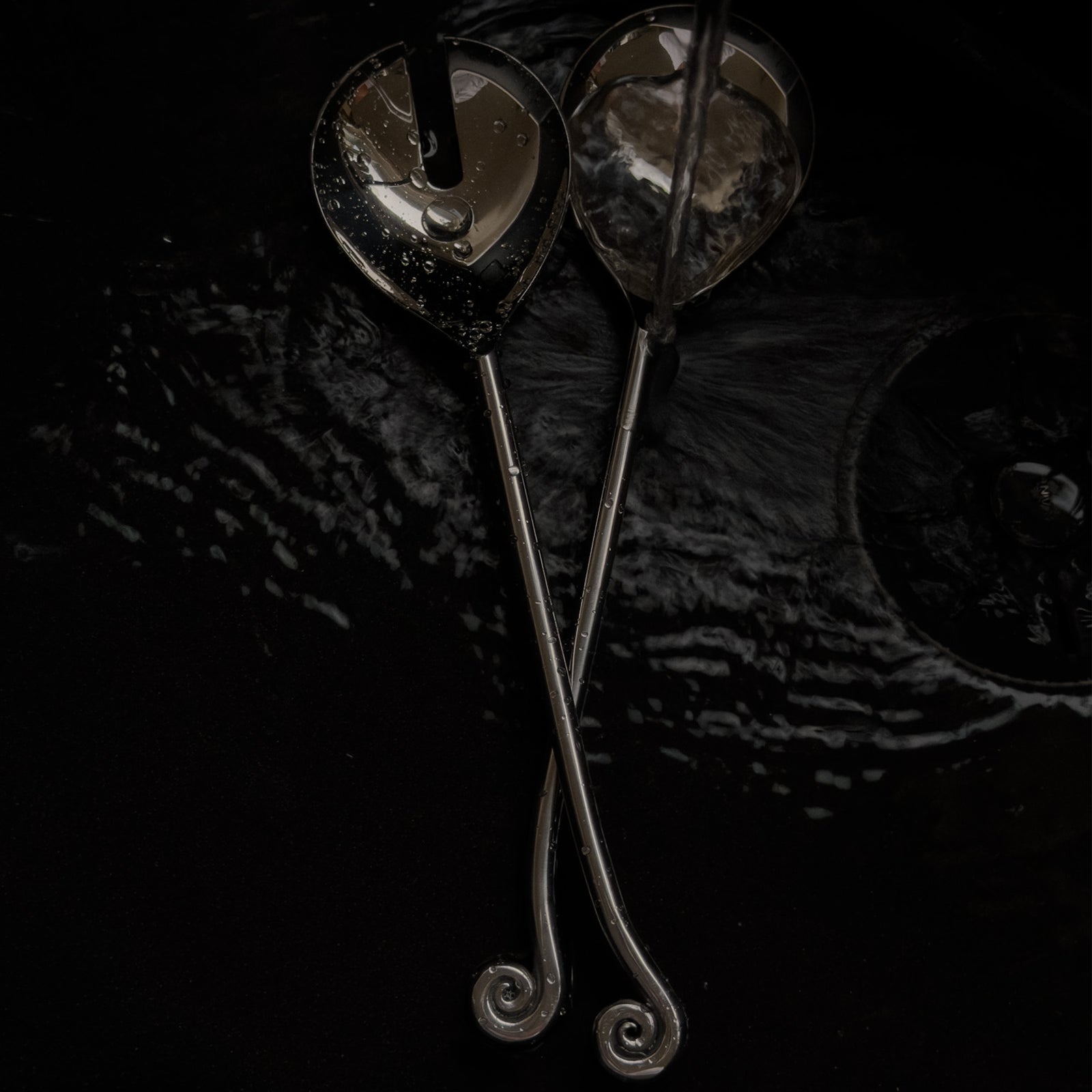 cyclus salat- & servierbesteck - edelstahl