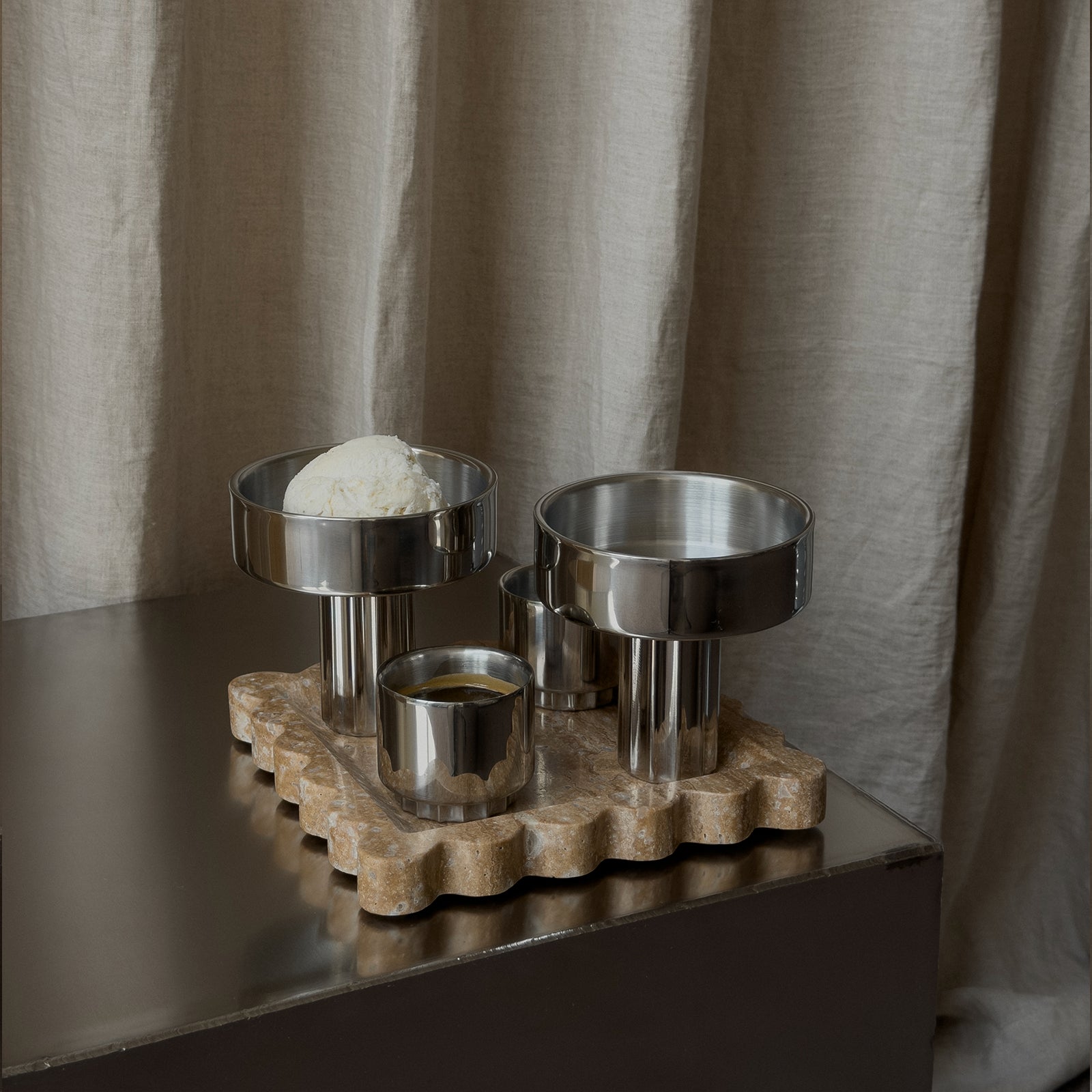 vita steel - affogato ritual set for two