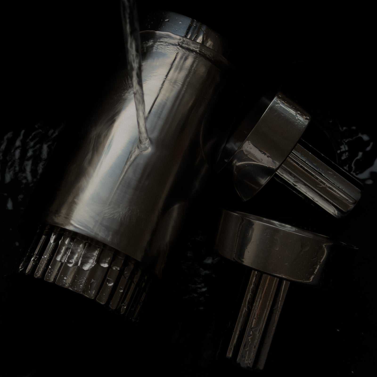 vita steel weinkühler & coupé - celebration set