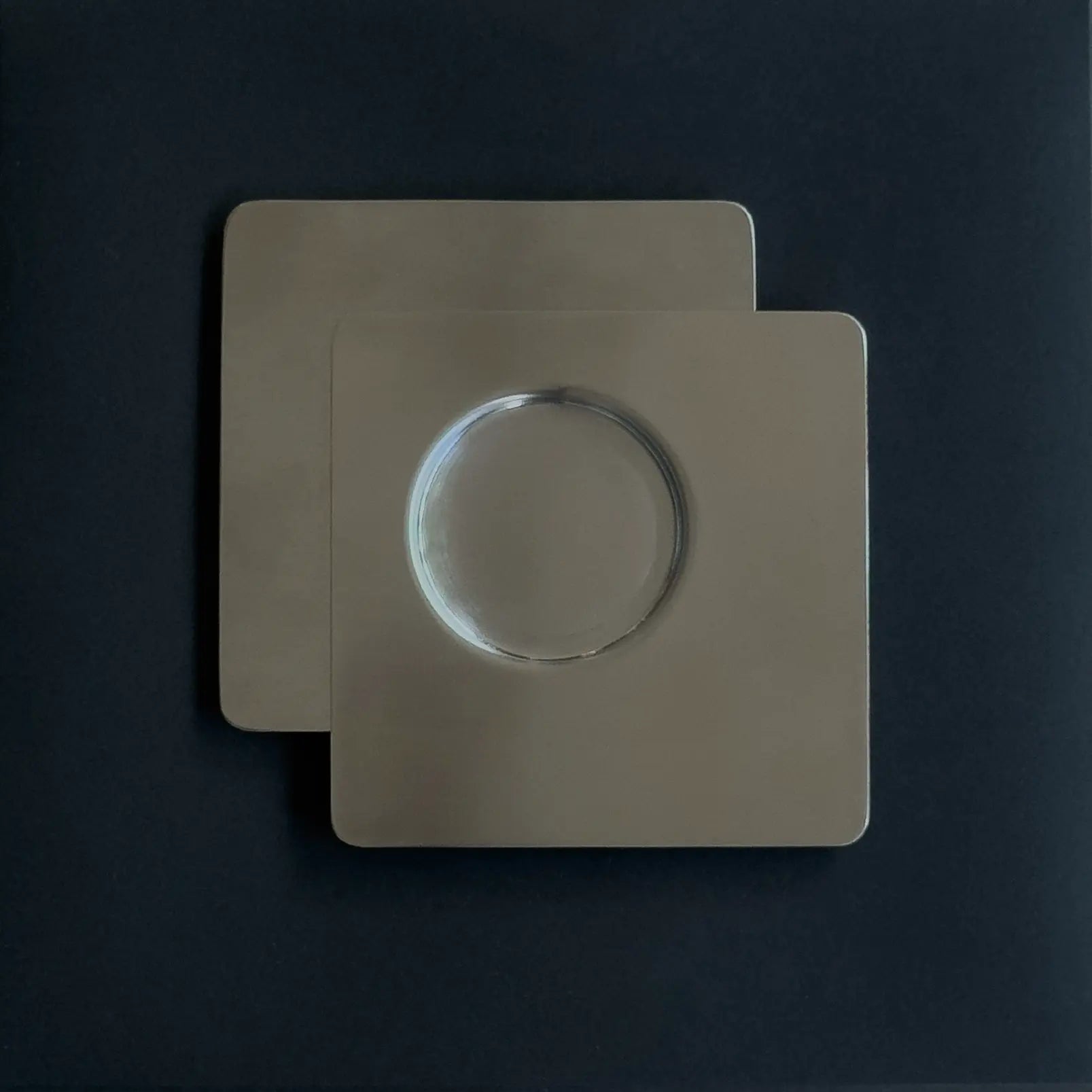 vita - steel saucer minima brushed