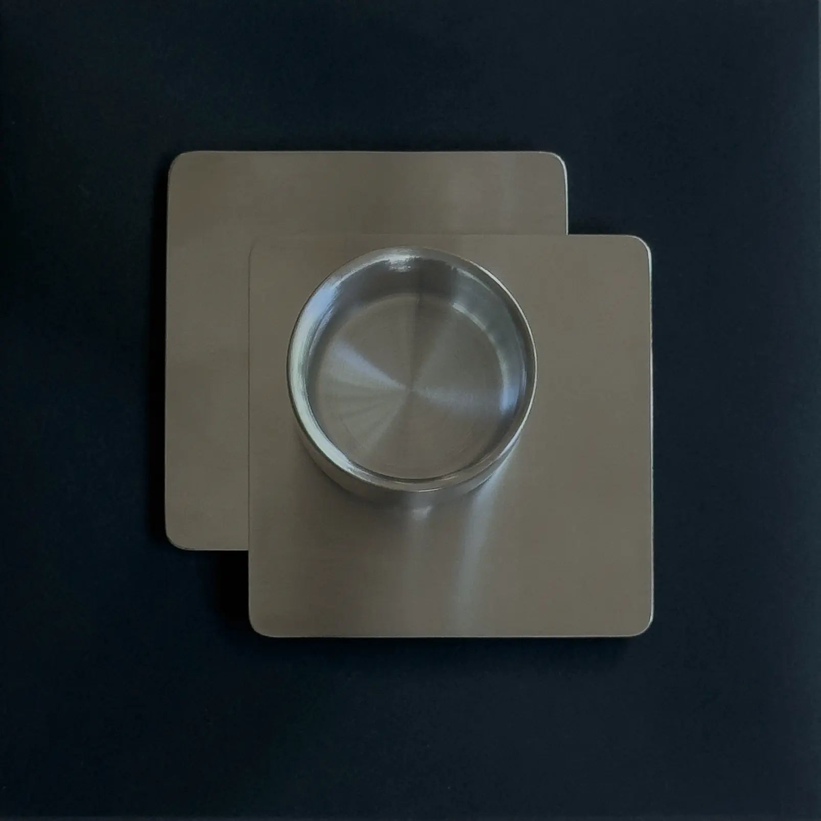 vita - steel saucer minima brushed
