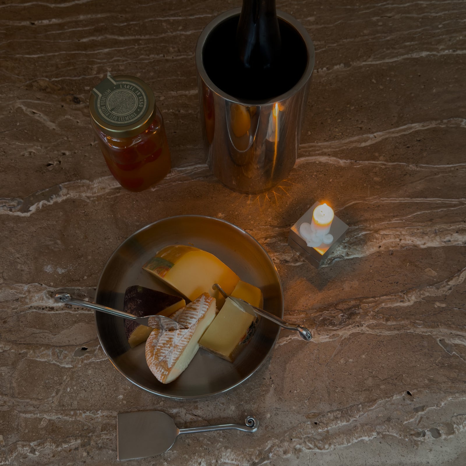 cyclus käsemesser besteckset - edelstahl