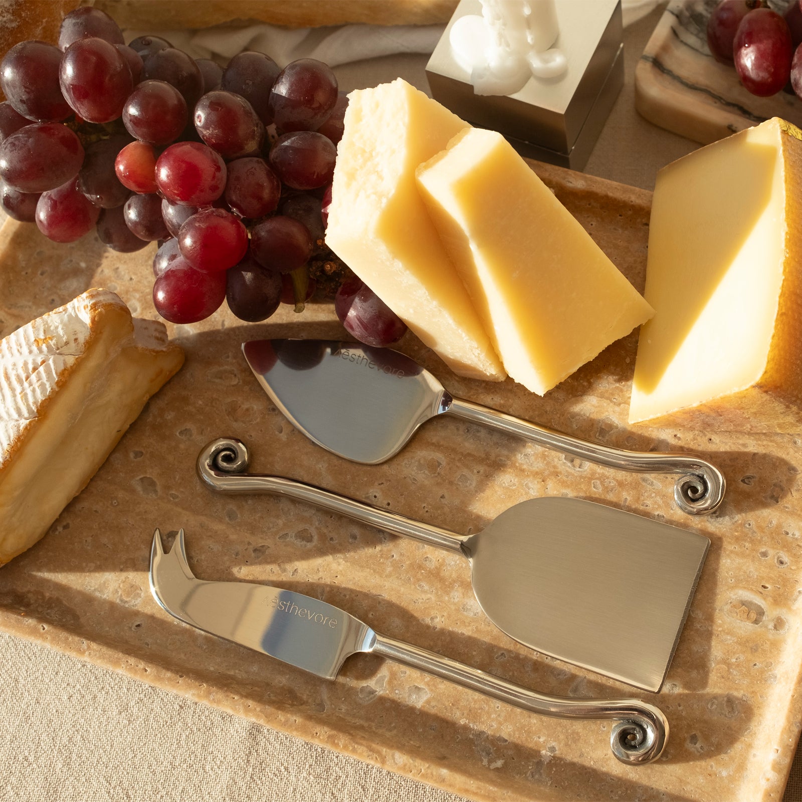 cyclus käsemesser besteckset - edelstahl